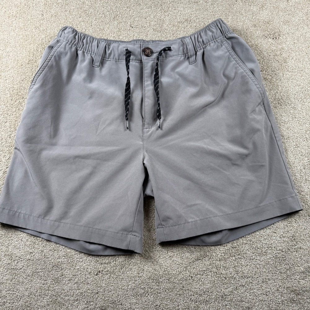 Chubbies Everywear Shorts Mens Medium Grey 6 Inch Inseam Stretch Quick Dry